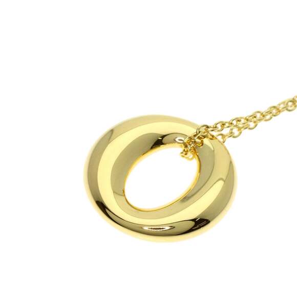 Tiffany & Co. Sebiana Open Circle Necklace in 18K Yellow Gold for Women. - Picture 6 of 8